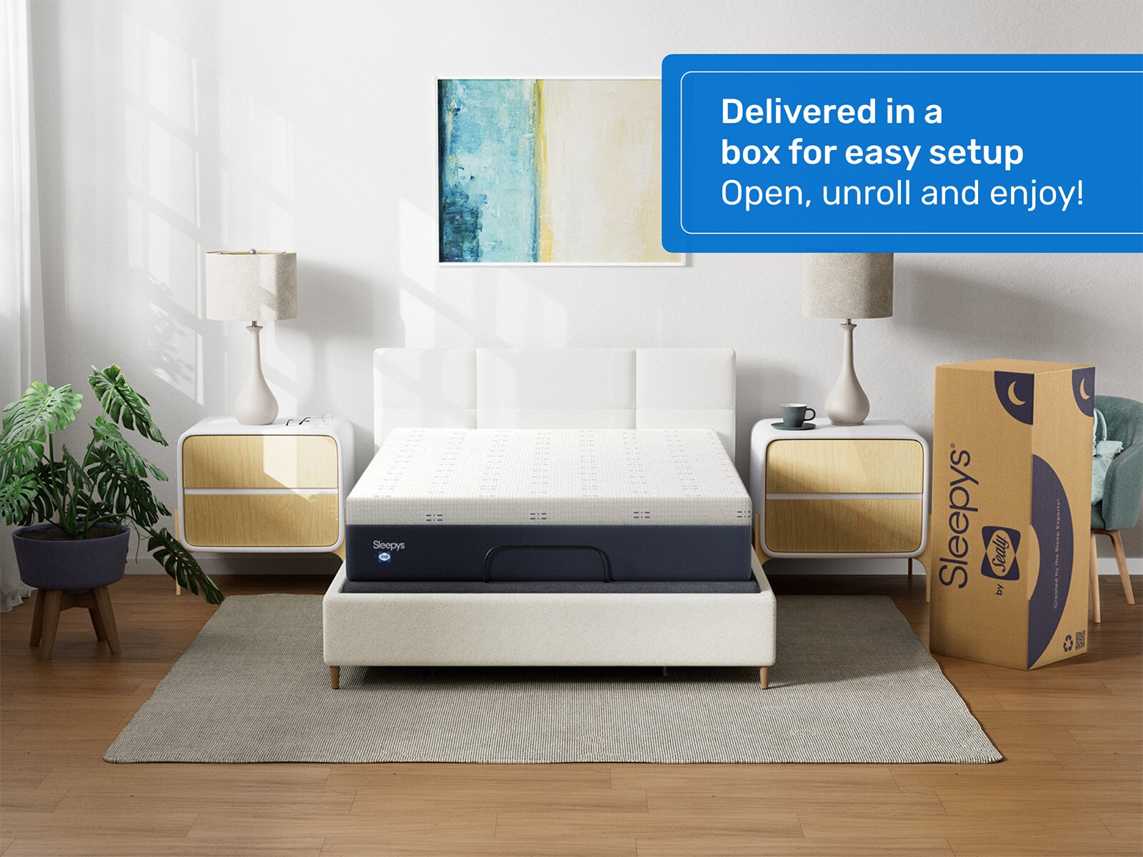By Sealy Memory Foam Plush Mattress